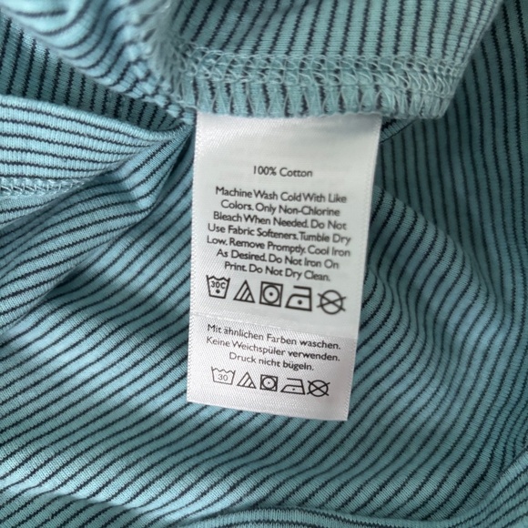 Eddie Bauer 3/4 Sleeve Notch Neck Tee Sz L - Picture 6 of 6